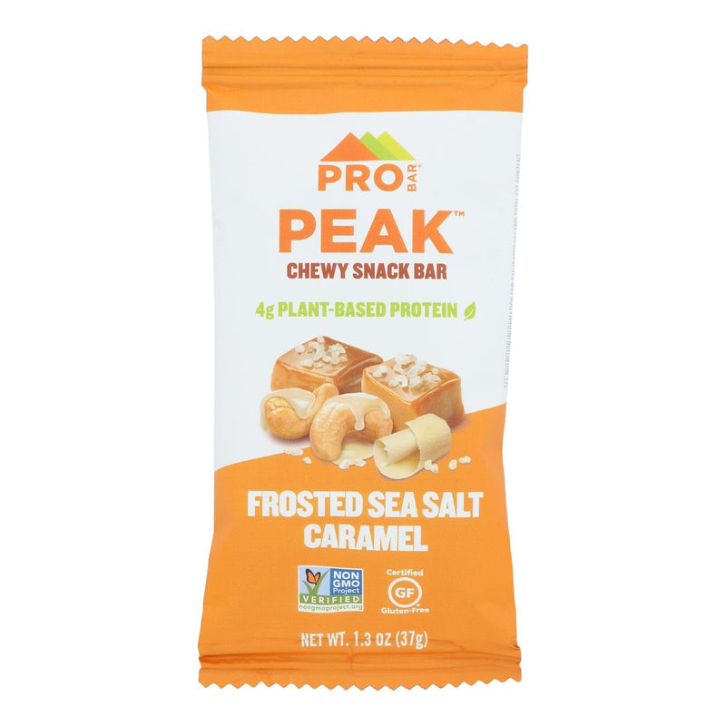 Probar - Peak Chew First Sea Salt Caramel - Case Of 12 - 1.3 Ounces - Orca Market