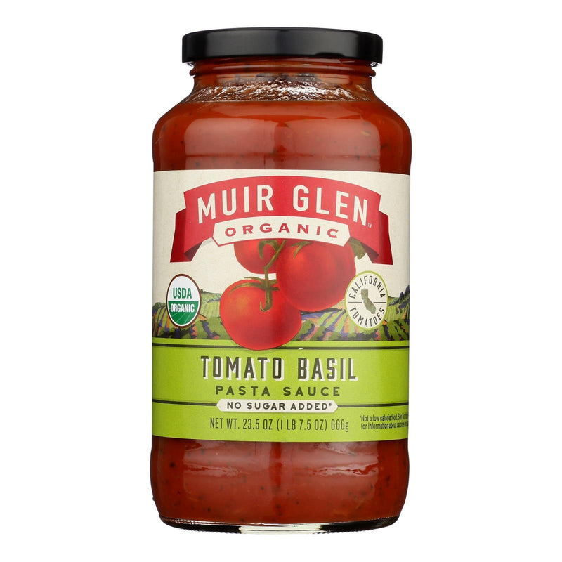 Muir Glen - Pasta Sauce Organic Tomato Basil - Case Of 12-23.5 Fluid Ounces - Orca Market