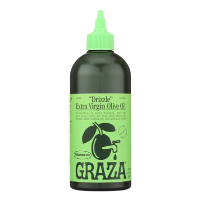 Graza - Oil Drizzle Squeeze Extra Virgin Olive Oil - Case Of 6-16.9 Fluid Ounces - Orca Market