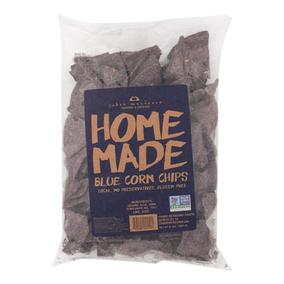 Sabor Mexicano - Chips Corn Blue Homemade - Case Of 11-10 Ounces - Orca Market