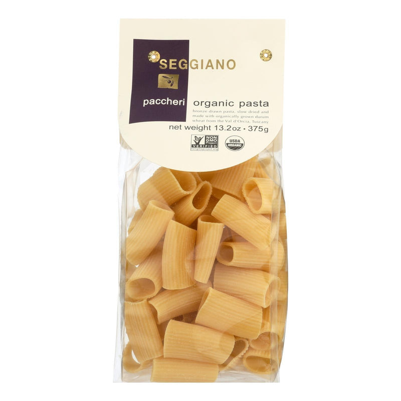 Seggiano - Pasta Organic Paccheri - Case Of 6 - 13.2 Ounces - Orca Market