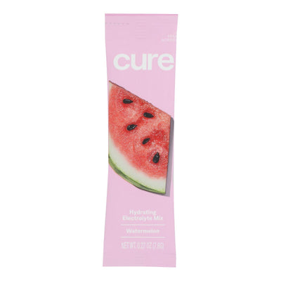 Cure Hydration - Hydrating Drink Mix Watermelon - Case Of 8 - 0.29 Ounces - Orca Market