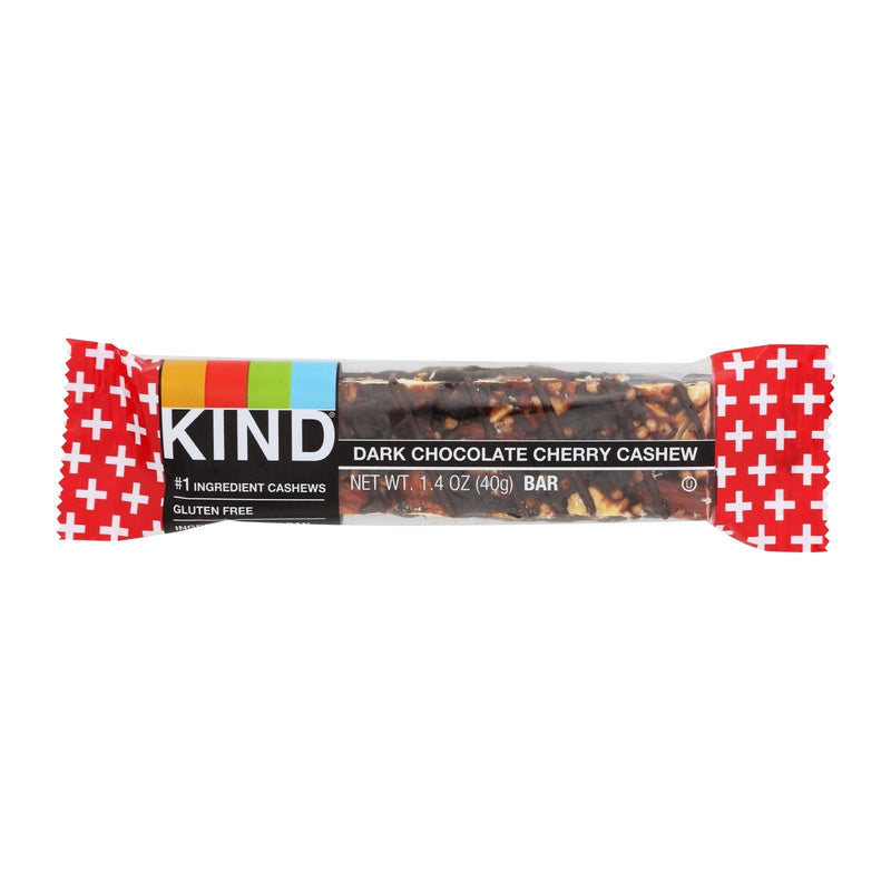 Kind - Bar Dark Chocolate Cherry Cashew - Case Of 12 - 1.4 Ounces - Orca Market