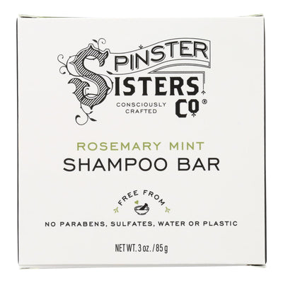 Spinster Sisters Company - Shampoo Bar Rosemary Mountain - 1 Each-3 Ounces - Orca Market