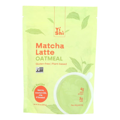 Yishi - Oatmeal Matcha Latte - Case Of 5-8.5 Ounces - Orca Market