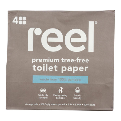 Reel - Toilet Paper Bamboo - Case Of 6-4 Count - Orca Market