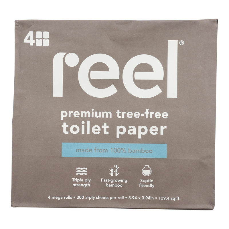 Reel - Toilet Paper Bamboo - Case Of 6-4 Count - Orca Market