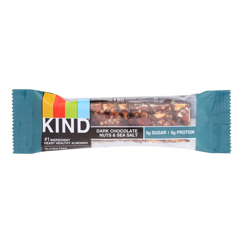 Kind - Bar Dark Chocolate Nuts Sea Salt - Case Of 12 - 1.4 Ounces - Orca Market