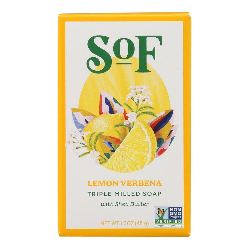 South Of France - Bar Soap Lemon Verbena Travel - Case Of 24 - 1.7 Ounces - Orca Market