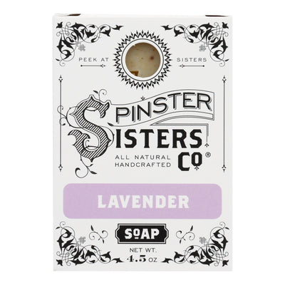 Spinster Sisters Company - Soap Bar Lavender - 1 Each-4.5 Ounces - Orca Market