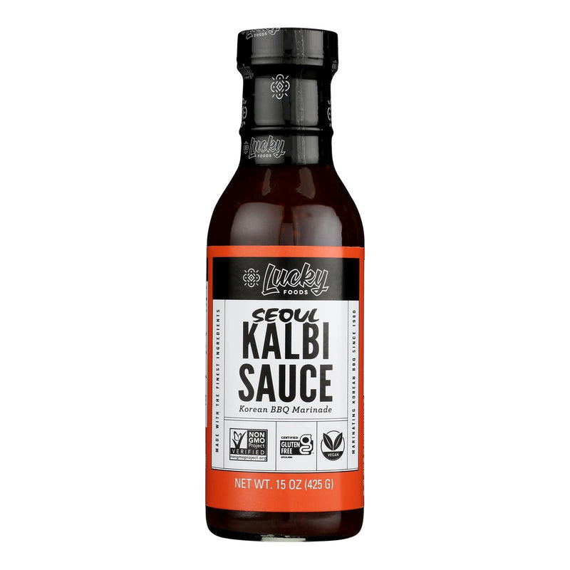 Seoul - Barbecue Sauce Korean Kalbi Vegan - Case Of 6-15 Ounces - Orca Market