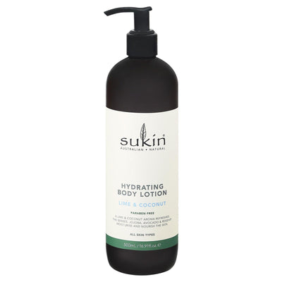 Sukin - Body Lotion Lime Coconut - 1 Each-16.91 Fluid Ounces - Orca Market