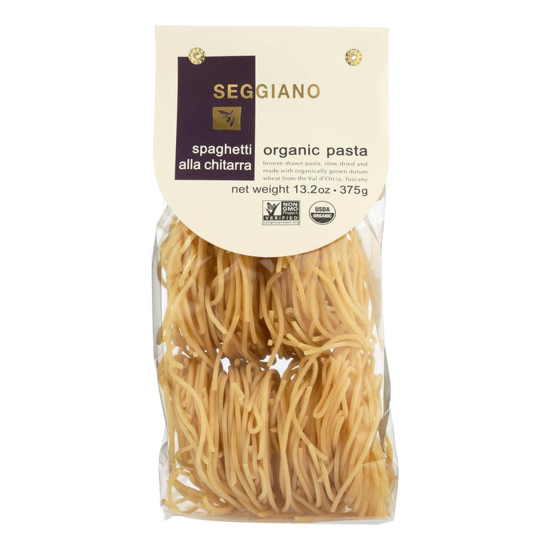 Seggiano - Pasta Organic Spaghetti Alla Chitarra - Case Of 6 - 13.2 Ounces - Orca Market