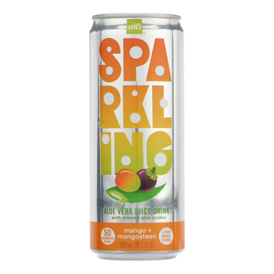 Aloe - Drink Sparkling Mango Mangoesteen - Case Of 12 - 11.2 Fluid Ounces - Orca Market