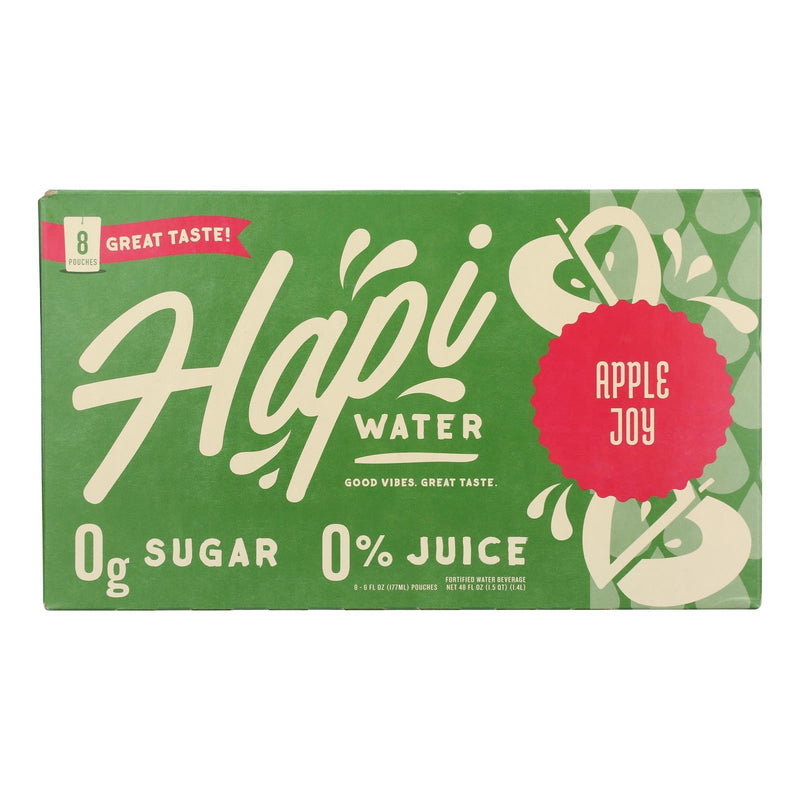 Hapi Drinks - Water Apple Joy - Case Of 4-8/6 Fluid Ounces - Orca Market