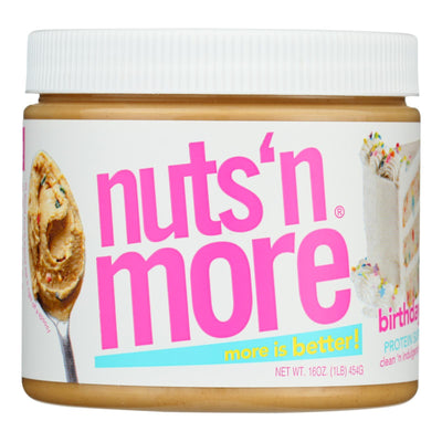 Nuts And More - Peanut Butter Spread Birthday Cake - Case Of 6-15 Ounces - Orca Market