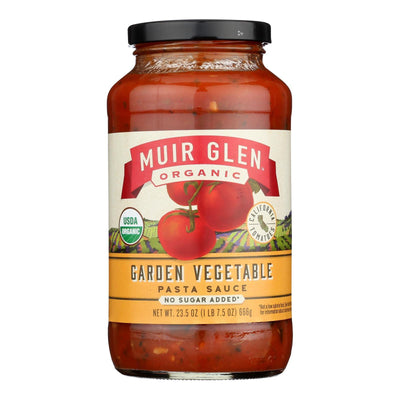 Muir Glen - Pasta Sauce Organic Garden Veggie - Case Of 12-23.5 Fluid Ounces - Orca Market