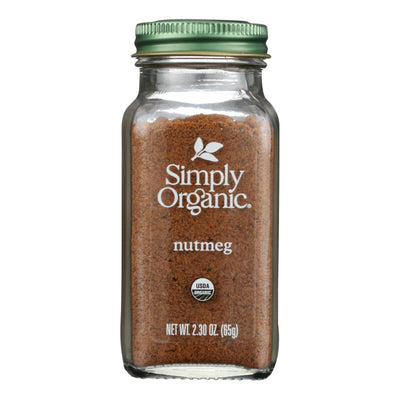 Simply Organic - Nutmeg Organic Ground - Case Of 6 - 2.3 Ounces - Orca Market