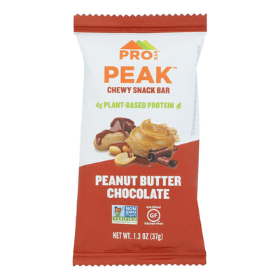 Probar - Peak Snack Chew Peanut Butter Chocolate - Case Of 12 - 1.3 Ounces - Orca Market