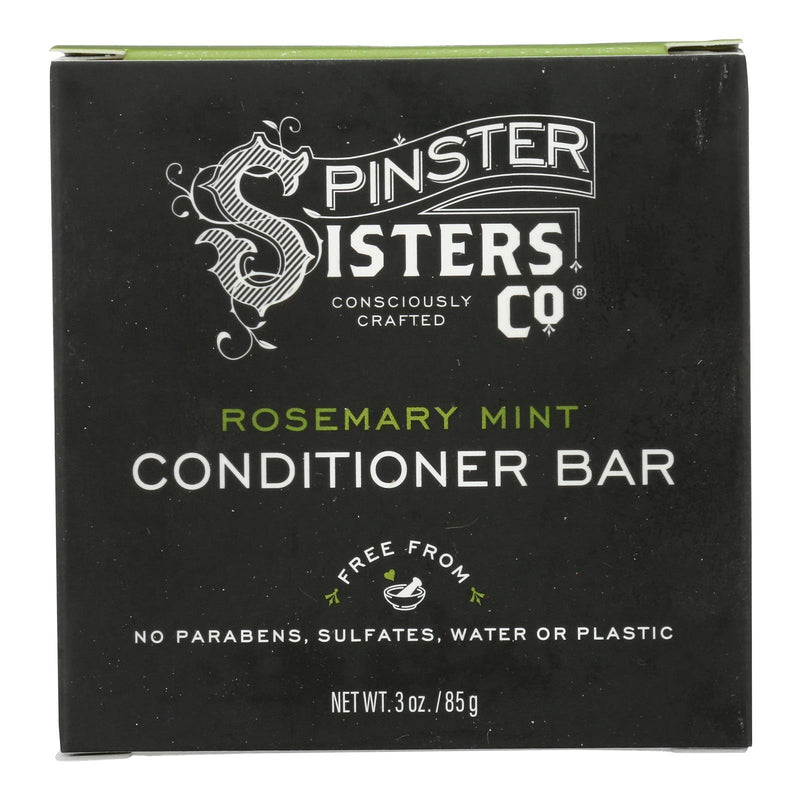 Spinster Sisters Company - Conditioner Bar Rosemary Mint - 1 Each-3 Ounces - Orca Market