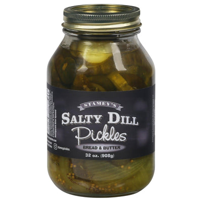 Stamey's - Pickles Bread And Butter - Case Of 6 - 32 Ounces - Orca Market