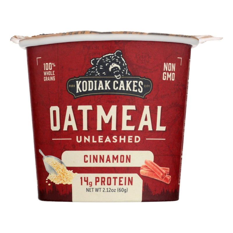 Kodiak Cakes - Oatmeal Cinnamon In A Cup - Case Of 12 - 2.12 Oz - Orca Market