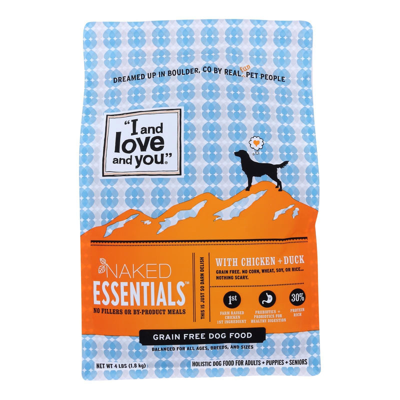 I And Love And You - Dog Kibble Chicken And Duck - Case Of 4-4 Lb - Orca Market