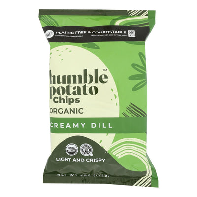 Humble Potato Chips - Chips Potato Creamy Dill - Case Of 12-5 Oz - Orca Market