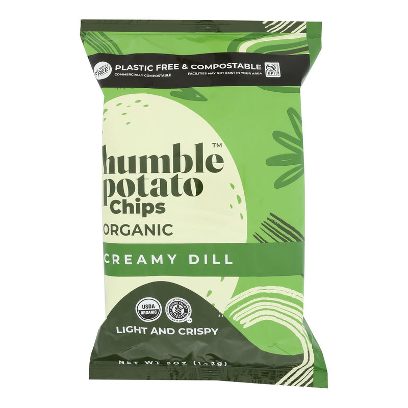 Humble Potato Chips - Chips Potato Creamy Dill - Case Of 12-5 Oz - Orca Market