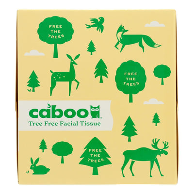 Caboo - Facial Tissue Cube 60ct 3ply - Case Of 12-1 Count - Orca Market