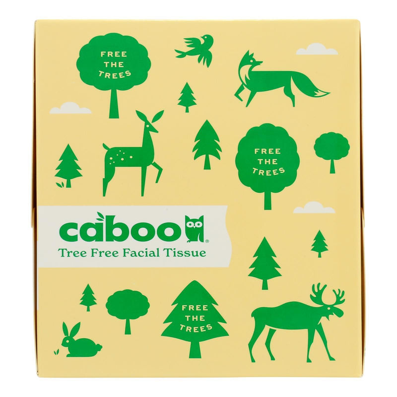 Caboo - Facial Tissue Cube 60ct 3ply - Case Of 12-1 Count - Orca Market