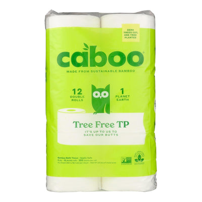 Caboo - Bath Tissue - Tissue Bath 300 Sheet - Case Of 6 - 12 Pk - Orca Market