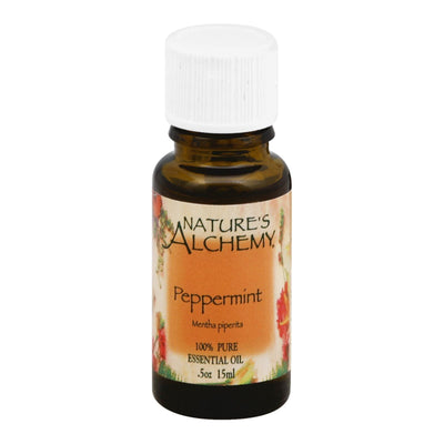 Nature's Alchemy 100% Pure Essential Oil Peppermint - 0.5 Fl Oz - Orca Market