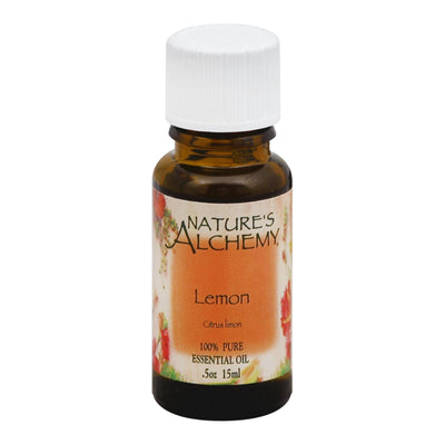 Nature's Alchemy 100% Pure Essential Oil Lemon - 0.5 Fl Oz - Orca Market