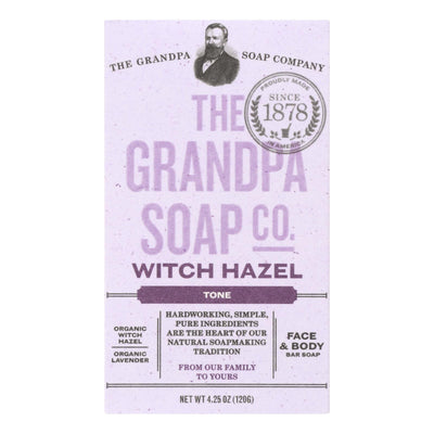 Grandpa Soap Soap - Witch Hazel - 4.25 Oz - Orca Market