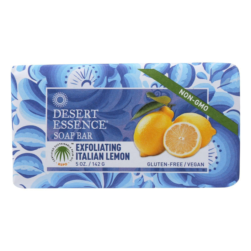 Desert Essence - Bar Soap - Exfoliating Italian Lemon - 5 Oz - Orca Market