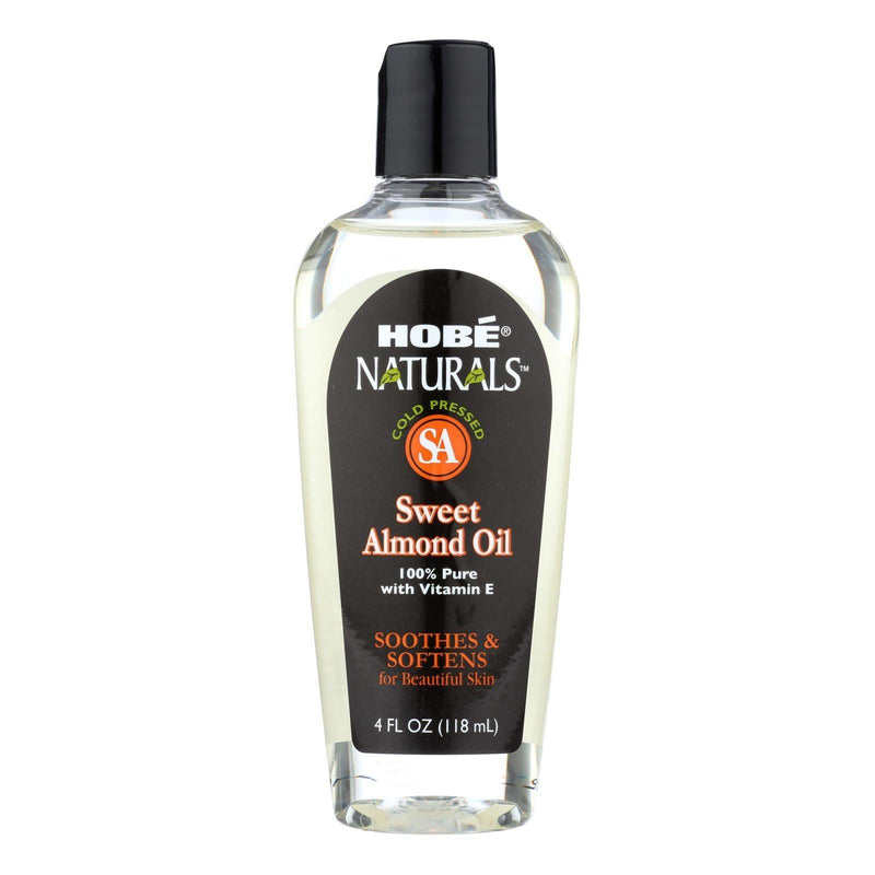 Hobe Labs Hobe Naturals Sweet Almond Oil - 4 Fl Oz - Orca Market