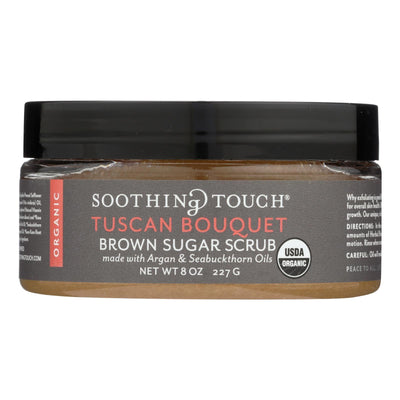 Soothing Touch Scrub - Organic - Sugar - Tuscan Bouquet - 8 Oz - Orca Market