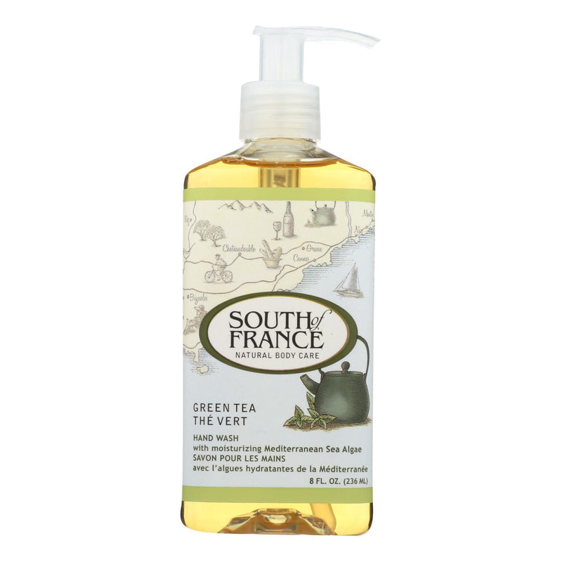 South Of France Hand Wash - Green Tea - 8 Oz - 1 Each - Orca Market