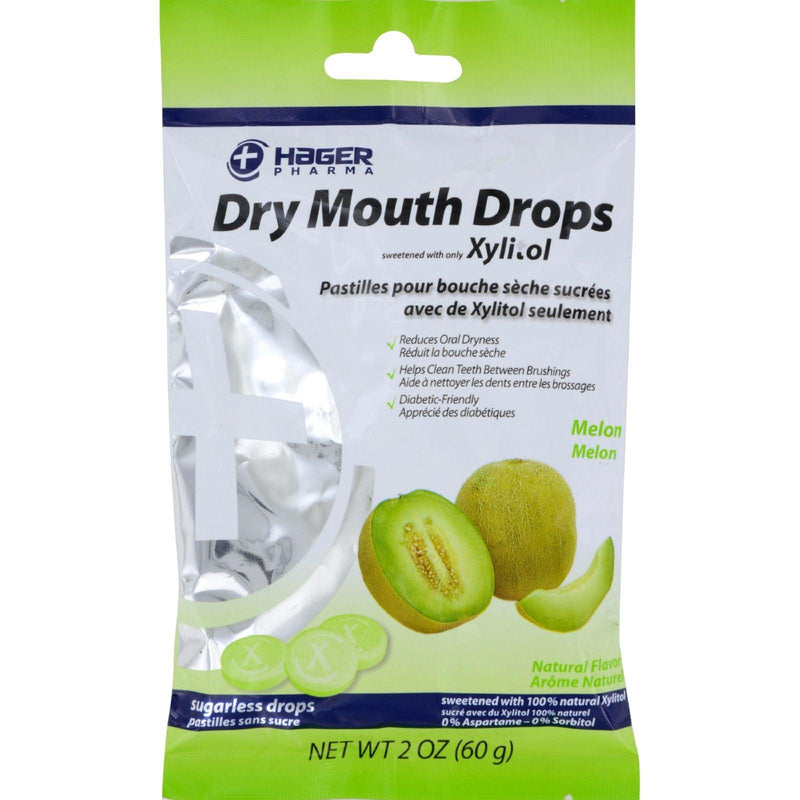 Hager Pharma Dry Mouth Drops - Melon - 2 Oz - Orca Market