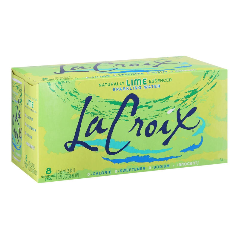 Lacroix Sparkling Water - Lime - Case Of 3 - 12 Fl Oz. - Orca Market