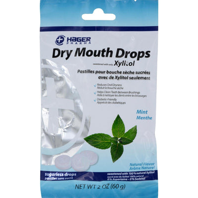 Hager Pharma Dry Mouth Drops - Mint - 2 Oz - Orca Market