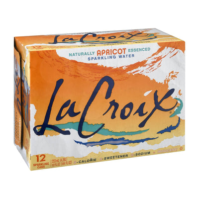 Lacroix Sparkling Water - Apricot - Case Of 2 - 12 Fl Oz. - Orca Market