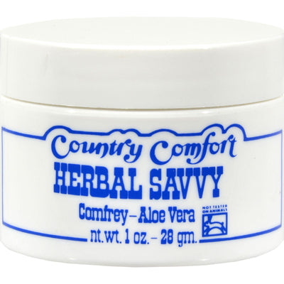 Country Comfort Herbal Savvy Comfrey Aloe Vera - 1 Oz - Orca Market