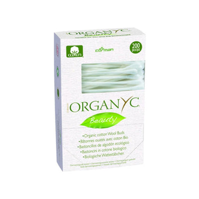 Organyc Beauty Cotton Swabs - 200 Pack - Orca Market