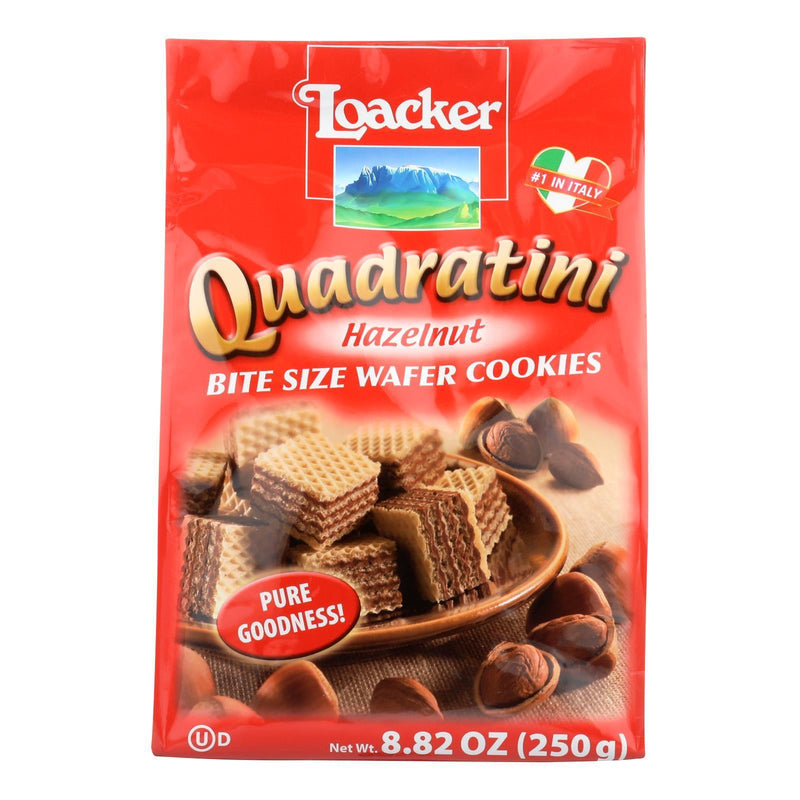 Loacker Quadratini Wafer Cookies - Case Of 6 - 8.82 Oz - Orca Market