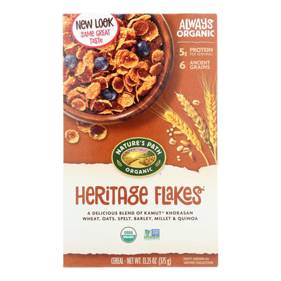 Nature's Path Organic Heritage Flakes Cereal - Case Of 12 - 13.25 Oz. - Orca Market