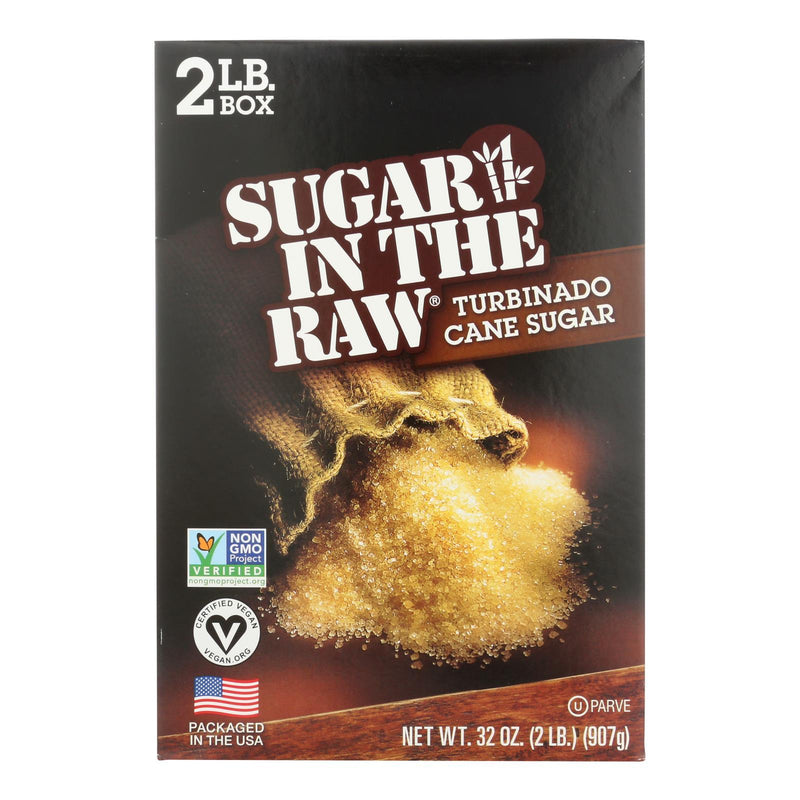 Sugar In The Raw Turbinado Sugar - Case Of 12 - 2 Lb. - Orca Market