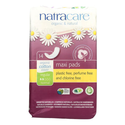 Natracare Natural Maxi Pads Regular - 14 Pack - Orca Market