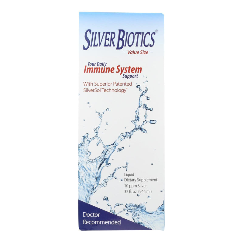 Silver Biotics - Supplement Daily Immune Super Value - 1 Each 1-32 Fz - Orca Market